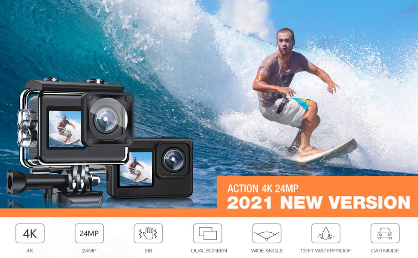 We provide a variety of high quality sports action cameras for outdoor enthusiasts
